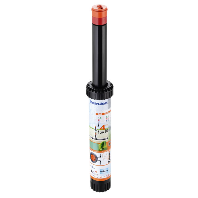 Výsuvný sprayový postrekovač s tryskou Claber 90109, obdĺžníkový, výsuv 10 cm