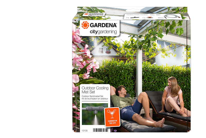 City gardening vonkajšia hmlová hadica GARDENA Automatic - súprava 13137-20