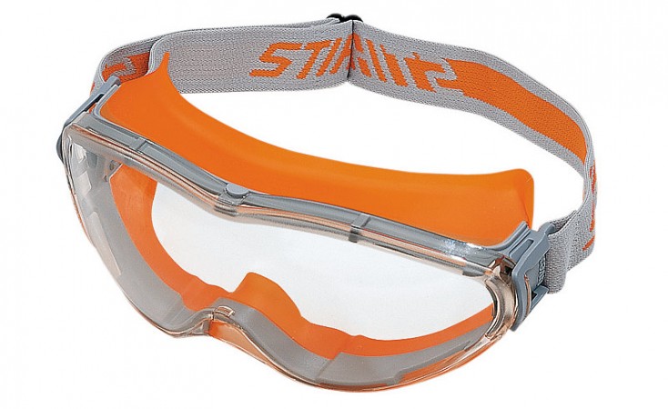 Uzavreté ochranné okuliare STIHL Ultrasonic, číre